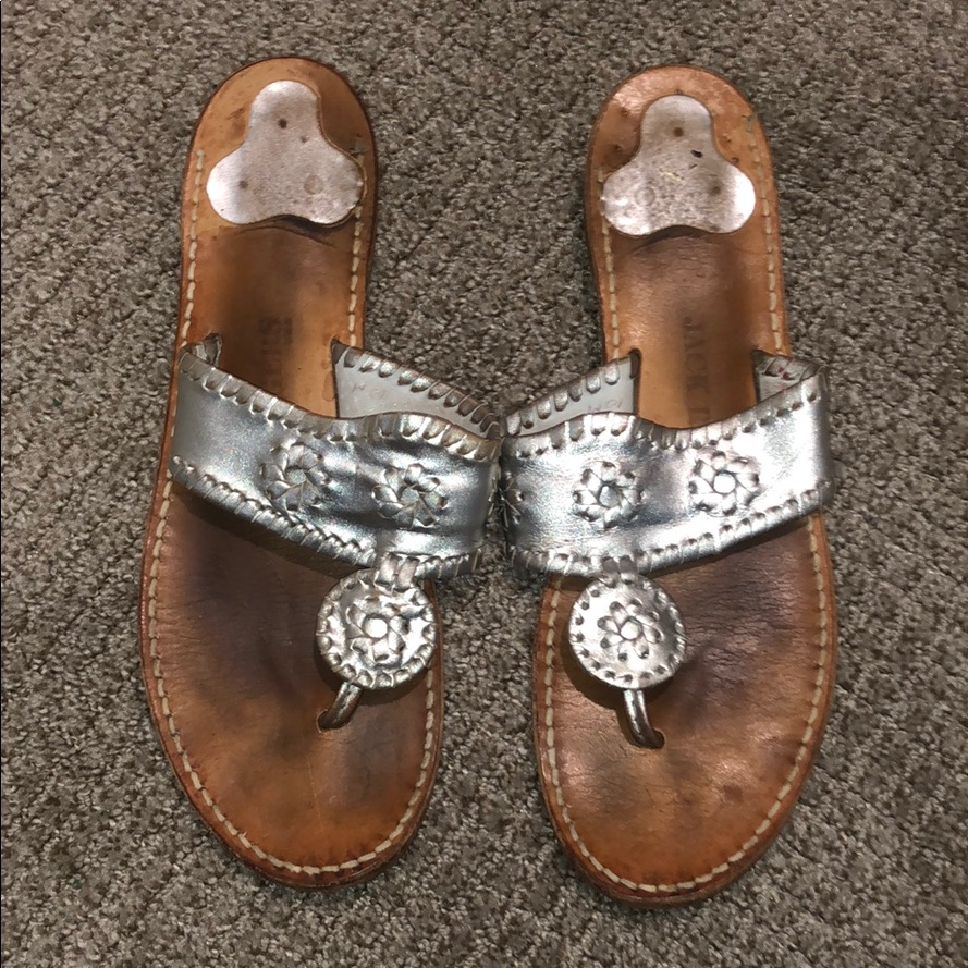 Used Platinum Jack Rogers